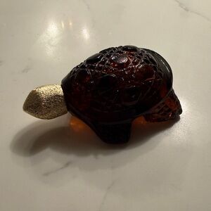 Vintage Avon Treasure Turtle Bottle